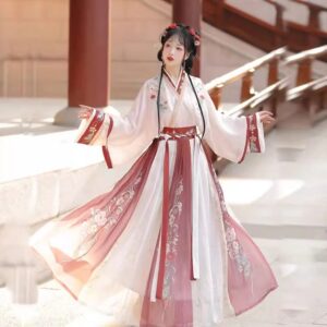 Hanfu Chinese Traditional Dress Cosplay Costumes Ethnic Style Show Stage Fashion Clothes Women Clothing Party Fairy Dress
